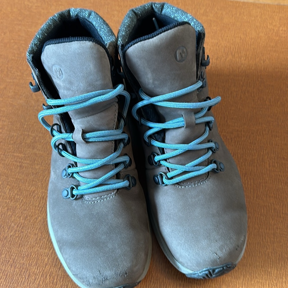 Merrell Ontario Boulder Hiking Shoes Vibram Soles